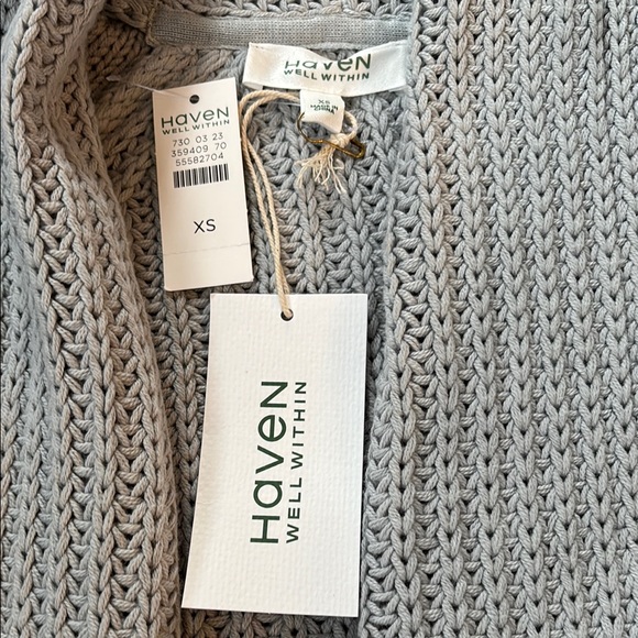 Haven Well Within Gray Women's Sweater - Picture 3 of 4